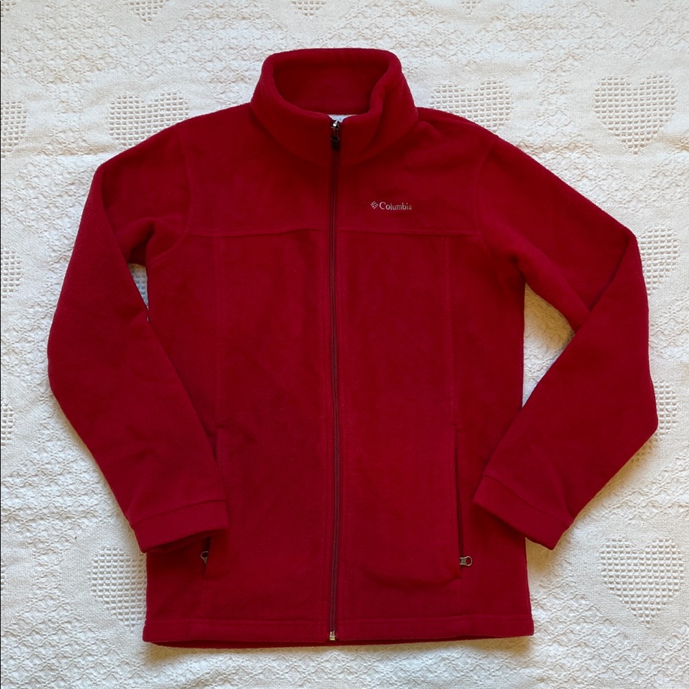 Columbia Kids Red Fleece Jacket